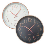 Relógio De Parede Decorativo 30cm Silencioso