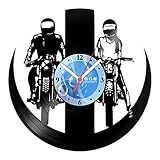 Relógio De Parede Disco Vinil Motos Casal VMO 018