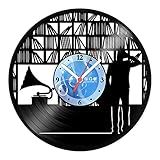 Relógio De Parede Disco Vinil Música Coleção Vinil VMU 026