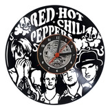 Relógio De Parede disco Vinil Red Hot Chili Peppers Lindo