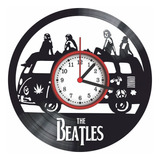 Relógio De Parede Disco Vinil The Beatles Kombi