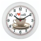 Relógio De Parede Eurora Cozinha Café