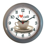 Relógio De Parede Eurora Cozinha Café