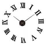 Relógio De Parede Grande 3d Luxo