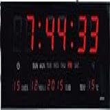 Relógio De Parede Grande Led Digital Calendario Temperatura