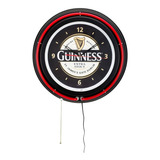 Relógio De Parede Guinness Com Neon