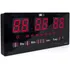 Relógio De Parede Led Digital Grande Calendário Data Alarme