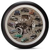 Relógio De Parede Mark Feldstein História De Ford Trucks Modelo T - F150- 33 Cm