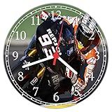 Relógio De Parede Motos Gp Salas Quartos Decorações Quartz T002