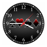 Relogio De Parede Poker