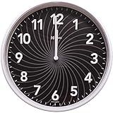 Relógio De Parede Quartz Preto