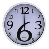 Relógio De Parede Redondo Sala Cozinha 30cm Escolha A Cor
