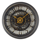 Relógio De Parede Retrô Antigo Engrenagem