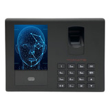 Relógio De Ponto Biométrico Digital Impressão Eletrônico Cor Preto 110v 220v