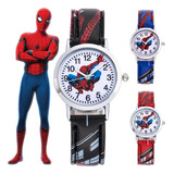 Relógio De Pulso Analógico Infantil Spiderman