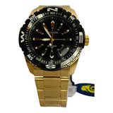 Relógio De Pulso Atlantis G3368 Dourado