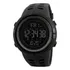 Relógio De Pulso Digital Skmei 1251 Com Corria De Poliuretano Cor Preto