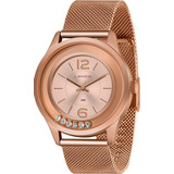 Relogio De Pulso Feminino Lince Rose Gold Lrr4711lr2rx Cor Da Correia Rose gold