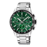 Relógio De Pulso Masculino Aço Inox Festina Original F205604