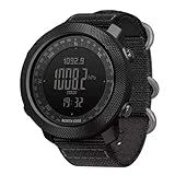 Relógio De Pulso Masculino Esportivo North Edge Apache Altímetro Barômetro Bússola Prova D'água