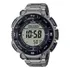 Relógio De Pulso Masculinoo Digital Casio Prg-340t-7dr Pulseira De Titânio Cinza Titanium Altímetro Bussula Barômetro Termometro Temporizador Cronometro Casio