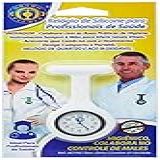 Relógio De Silicone Para Profissionais De Saúde Ortho Pauher Branco Único