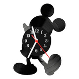 Relógio De Vinil Disco Lp Parede | Mickey Disney