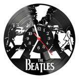 Relógio De Vinil Disco Lp Parede beatles 3