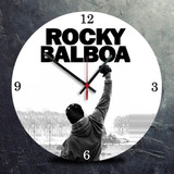 Relógio De Vinil Silvester Stalone Cinema Rock Balboa