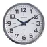 Relógio Decorativo De Parede Moderno Chromo Branco