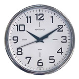 Relógio Decorativo De Parede Moderno Chromo