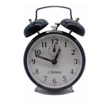 Relógio Despertador Antigo Corda Retrô Aço