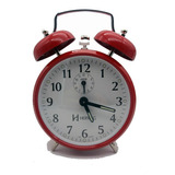 Relógio Despertador Antigo Corda Retrô Alice
