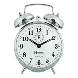 Relógio Despertador Antigo Cordas Cromado Herweg 2370