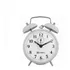 Relógio Despertador Corda Antigo Mecanico Eurora Retro 2258