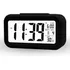 Relógio Despertador Digital Alto De Mesa Cabeceira Temperatura Calendário Com Sensor De Luminosidade