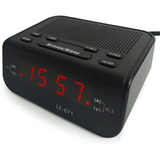 Relógio Despertador Digital Elétrico Mesa Radio Am Fm Alarme 110v 220v