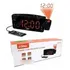 Relógio Despertador Digital Fm Usb Lelong Le-672 C Projetor Cor Preto 110/220v