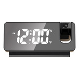 Relógio Despertador Eletrônico Projeção Digital Led