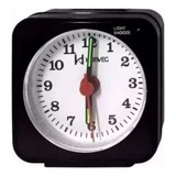 Relogio Despertador Herweg 2510 034 Preto Iluminação Noturna