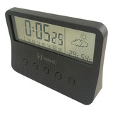 Relógio Despertador Herweg Digital Mini Estação