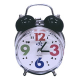 Relógio Despertador Mesa Redondo Modelo Antigo
