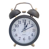 Relogio Despertador Metal Antigo