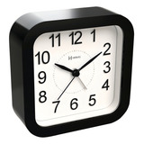 Relogio Despertador Quartz Preto