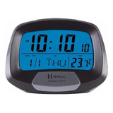 Relógio Despertador Termômetro Digital Herweg Cinza 2977