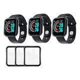 Relógio Digital D20 Original Masculino E Feminino 3pcs