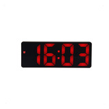 Relógio Digital Despertador De Mesa E Parede Data E Alarme