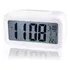 Relógio Digital Despertador Mesa Cabeceira Quarto Idoso Cor Branco