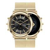 Relógio Digital Feminino Technos Curvas Dourado Envio 24h Cor Do Fundo Preto