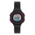 Relógio Digital Infantil Infanto Juvenil Feminino Mormaii Com Pulseira De Silicone Resistente À Água Redondo Pequeno C/ Cronômetro, Alarme, Calendário E Iluminação Noturna - Preto E Rosa Mo0974b/8t